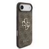 Guess PU 4G Metal Logo tok, iPhone Air - barna