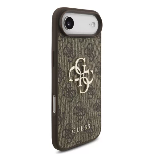 Guess PU 4G Metal Logo tok, iPhone Air - barna