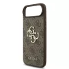 Guess PU 4G Metal Logo tok, iPhone Air - barna