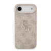 Guess PU 4G Metal Logo tok, iPhone Air - rózsaszín