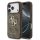 Guess PU 4G Metal Logo tok, iPhone 17 Pro - barna