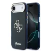  Guess IML 4G Script Metal Logo tok, iPhone Air - kék