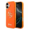 Guess IML 4G Script Metal Logo tok, iPhone 17 - narancs