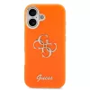 Guess IML 4G Script Metal Logo tok, iPhone 17 - narancs