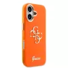 Guess IML 4G Script Metal Logo tok, iPhone 17 - narancs