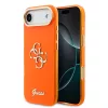 Guess IML 4G Script Metal Logo tok, iPhone Air - narancs