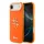 Guess IML 4G Script Metal Logo tok, iPhone Air - narancs