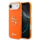 Guess IML 4G Script Metal Logo tok, iPhone Air - narancs