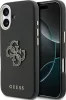Guess PU Resin Logo tok, iPhone 17 - fekete