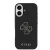 Guess PU Resin Logo tok, iPhone 17 - fekete