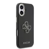 Guess PU Resin Logo tok, iPhone 17 - fekete