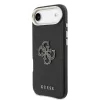 Guess PU Resin Logo tok, iPhone Air - fekete