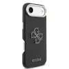 Guess PU Resin Logo tok, iPhone Air - fekete