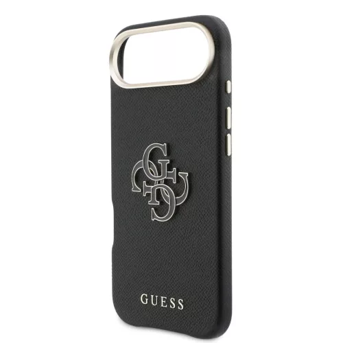 Guess PU Resin Logo tok, iPhone Air - fekete