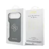 Guess PU Resin Logo tok, iPhone Air - fekete