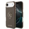 Guess PU Resin Logo tok, iPhone Air - barna
