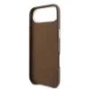 Guess PU Resin Logo tok, iPhone Air - barna