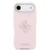 Guess PU Resin Logo tok, iPhone Air - rózsaszín - 