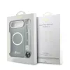 Guess IML Glitter Script Strap MagSafe tok iPhone Air - fekete