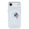 Karl Lagerfeld IML Choupette Peekaboo MagSafe tok Apple iPhone Air készülékhez – Átlátszó