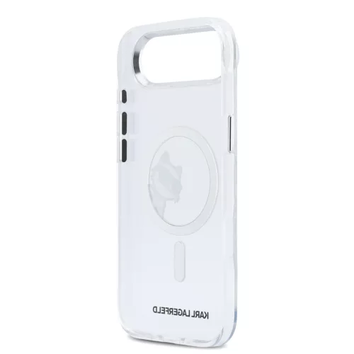 Karl Lagerfeld IML Choupette Peekaboo MagSafe tok Apple iPhone Air készülékhez – Átlátszó