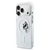 Karl Lagerfeld IML Choupette Peekaboo MagSafe tok Apple iPhone 17 Pro készülékhez – Átlátszó