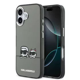   Karl Lagerfeld IML K&CH tok MagSafe iPhone 17 készülékhez – Fekete