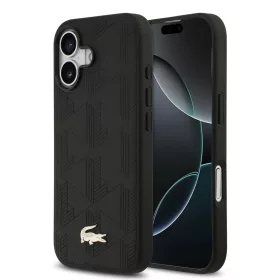 Lacoste Nomogramme Gold Logo MagSafe tok iPhone 17 - fekete