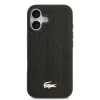 Lacoste Nomogramme Gold Logo MagSafe tok iPhone 17 - fekete