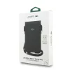 Lacoste PVC Iconic Petit Pique Metal Logo XL telefontáska – Fekete