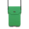 Lacoste PVC Iconic Petit Pique Metal Logo XL telefontáska – Zöld