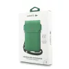 Lacoste PVC Iconic Petit Pique Metal Logo XL telefontáska – Zöld