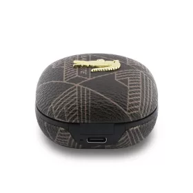   Lacoste Monogram Blend ANC/ENC vezeték nélküli fülhallgató – barna