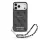 Guess PU 4G MagSafe Strap LIMITÁLT kiadás 299 tok, iPhone 17 Pro Max - fekete