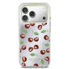 Guess PC/TPU Mirror Glitter Cherry MagSafe tok, iPhone 17 Pro