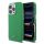 Lacoste PVC Iconic Petit Pique fém logós MagSafe hátlap iPhone 16 Pro  - Estragon Green