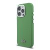 Lacoste PVC Iconic Petit Pique fém logós MagSafe hátlap iPhone 16 Pro  - Estragon Green