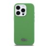 Lacoste PVC Iconic Petit Pique fém logós MagSafe hátlap iPhone 16 Pro  - Estragon Green