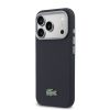 Lacoste PVC Petit Pique Semi Wrap MagSafe tok iPhone 17 Pro - Navy