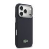 Lacoste PVC Petit Pique Semi Wrap MagSafe tok iPhone 17 Pro - Navy