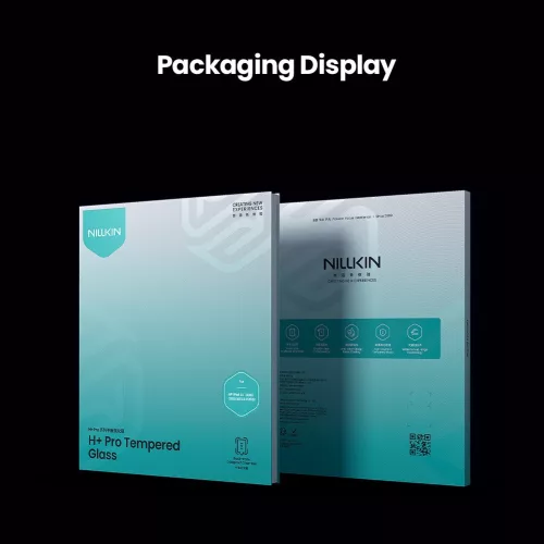 Nillkin 0.4mm H+ üvegfólia – Apple iPad 10.9 2022/11 2025 (s aplikátorem)