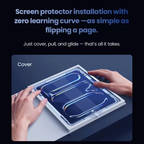 Nillkin 0.4mm H+ üvegfólia – Apple iPad Air 11 2024/25/26 (s aplikátorem)