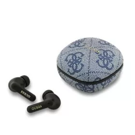   Guess PU 4G Metal Logo ENC vezeték nélküli fülhallgató – kék