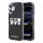 Karl Lagerfeld IML Choupette Trio Watercolor MagSafe tok Apple iPhone 17 készülékhez – Fekete