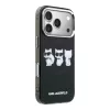 Karl Lagerfeld IML Choupette Trio Watercolor MagSafe tok Apple iPhone 17 Pro készülékhez – Fekete