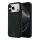 Mercedes PU Leather 3D MagSafe tok Apple iPhone 17 Pro készülékhez – Fekete