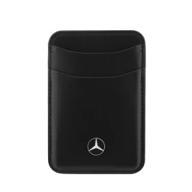   Mercedes PU Leather MagSafe kártyatartó / pénztárca – Fekete