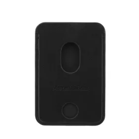   Mercedes PU Leather MagSafe kártyatartó / pénztárca – Fekete