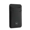 Mercedes PU Leather MagSafe kártyatartó / pénztárca – Fekete