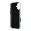 Karl Lagerfeld PU Houndstooth Resin Plate MagSafe tok Apple iPhone 17 készülékhez – kék
